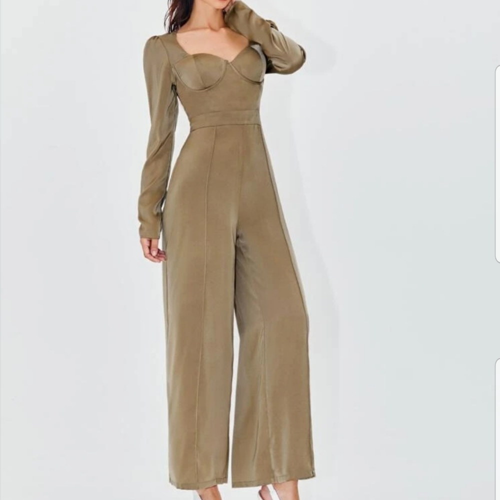 MOCHA BROWN JUMPSUIT
